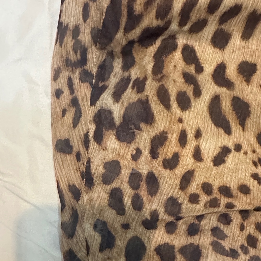 Leopard Print One-Shoulder Dress - image 8